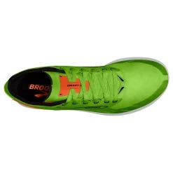 BROOKS Unisex Draft XC Spike - Green Grecko/Red Orange/White- Regular (D) -Shoe Zone Shop 100039 308 O Draft XC