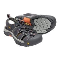 Keen Men's Newport H2 Sandal - India Ink/Rust - Regular (D) -Shoe Zone Shop 1001931 PPS large