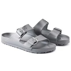 Birkenstock Arizona EVA -Silver- Medium/Narrow -Shoe Zone Shop 1003491 pair