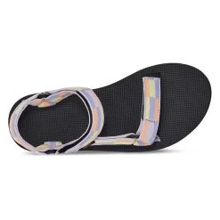 Teva Women's Original Universal Sandal - Retro Block Pastel Lilac -Shoe Zone Shop 1003987 RBPLL 5