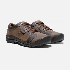 Keen Men's Austin Casual Shoes - Chocolate Brown- Regular (D) -Shoe Zone Shop 1007722 PLA PDP