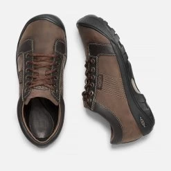 Keen Men's Austin Casual Shoes - Chocolate Brown- Regular (D) -Shoe Zone Shop 1007722 PLD PDP
