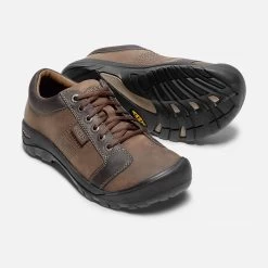Keen Men's Austin Casual Shoes - Chocolate Brown- Regular (D) -Shoe Zone Shop 1007722 PPS PDP