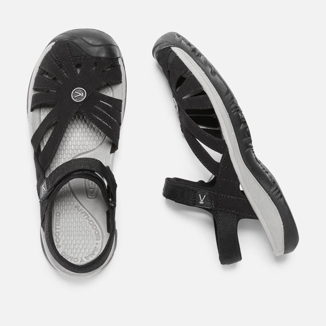 Women's Keen Rose Sandal - Black/Neutral Gray - Regular (B) 6 Women's Keen Rose Sandal - Black/Neutral Gray - Regular (B) - Image 4