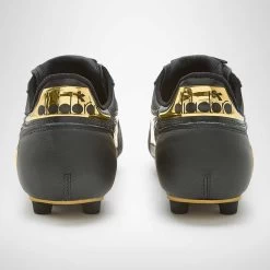 Diadora Men's Brasil #9 Italy LT+MDPU Soccer Shoe - Black/Gold 13 Diadora Men's Brasil #9 Italy LT+MDPU Soccer Shoe - Black/Gold -Shoe Zone Shop 101.178784 C0893 20 HR