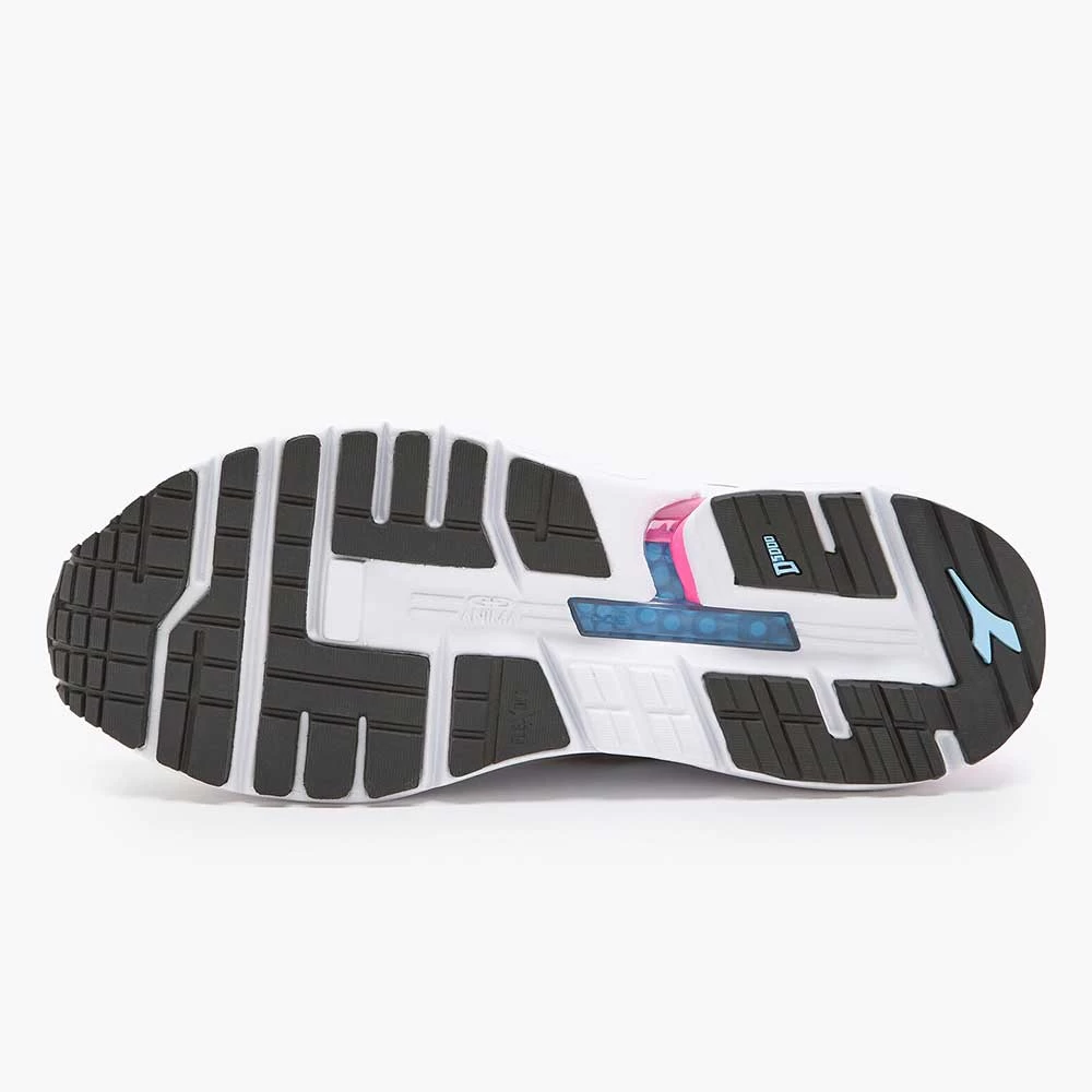 Diadora Women's Vigore 2 Running Shoe - White/Pink Fluo/Black - Regular (B) 8 Diadora Women's Vigore 2 Running Shoe - White/Pink Fluo/Black - Regular (B) - Image 6