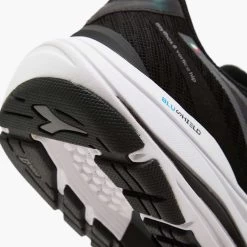 Diadora Women's Mythos Blushield Vortice 8 Running Shoe - Black/White-Regular (B) -Shoe Zone Shop 101.179077 C7406 25 HR