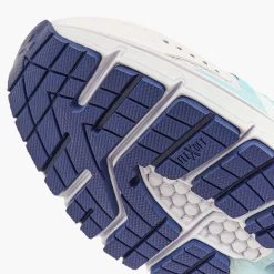 Diadora Women's Mythos Blushield Vortice 8 Running Shoe - White/Blueprint- Regular (B) -Shoe Zone Shop 101.179080 C4127 30 HR
