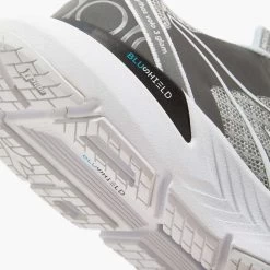 Diadora Women's Mythos BlushieldVolo 3 Glam Running Shoe - Silver DD/White - Regular (B) -Shoe Zone Shop 101.179086 C1379 25 HR