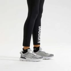 Diadora Women's Mythos BlushieldVolo 3 Glam Running Shoe - Silver DD/White - Regular (B) -Shoe Zone Shop 101.179086 C1379 CV