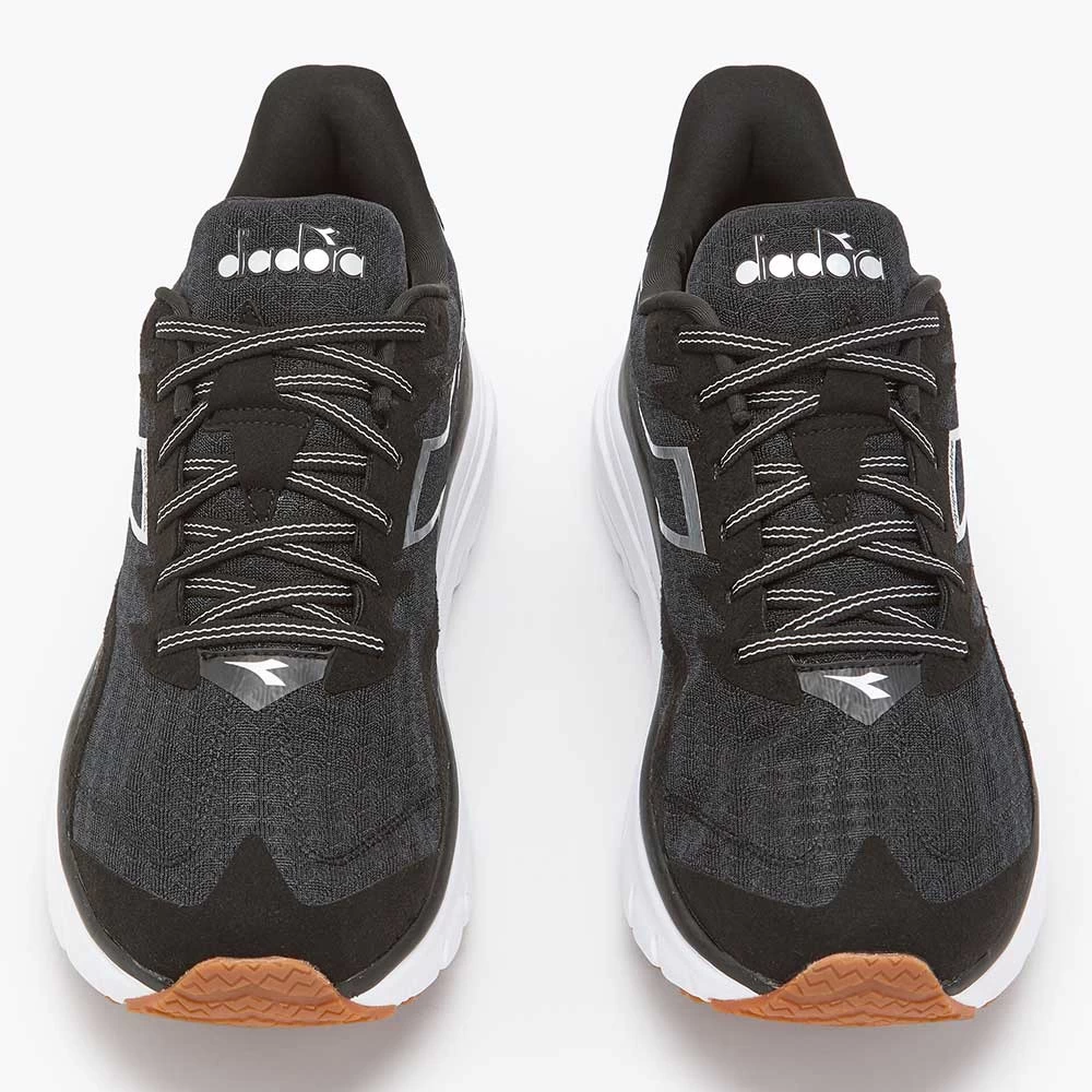 Diadora Men's Nucleo Running Shoe - Black/Silver/White - Regular (D) 4 Diadora Men's Nucleo Running Shoe - Black/Silver/White - Regular (D) - Image 2