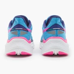 Diadora Women's Nucleo Running Shoe - Bonnie Blue/Pink Fluo - Regular (B) -Shoe Zone Shop 101.179095 D0254 20 HR