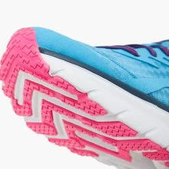 Diadora Women's Nucleo Running Shoe - Bonnie Blue/Pink Fluo - Regular (B) -Shoe Zone Shop 101.179095 D0254 30 HR
