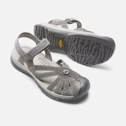 Keen Women's Rose Sandal - Gargoyle/Raven- Regular (B) -Shoe Zone Shop 1016733 PPS PDP