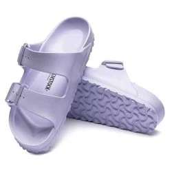 Birkenstock Arizona EVA Sandal -Purple Fog- Medium/Narrow -Shoe Zone Shop 1017046 sole