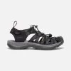 Keen Women's Whisper Sandal - Black/Magnet- Regular (B) -Shoe Zone Shop 1018227 P PDP