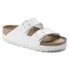 Birkenstock Arizona Platform Vegan - White- Medium/Narrow -Shoe Zone Shop 1018581