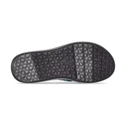 Teva Women's Voya Flip Sandal - Antiguous Black Multi- Regular (B) -Shoe Zone Shop 1019040 ABML 6
