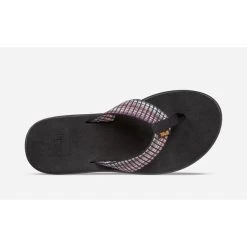 Teva Women's Voya Flip Sandal - Bar Street Multi Black- Regular (B) -Shoe Zone Shop 1019040 W VoyaFlip BSMBL 6 grande e5a9ce24 c5bc 49a5 a970 9256696f79b2