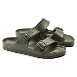 Birkenstock Arizona EVA Sandal - Khaki- Regular/Wide -Shoe Zone Shop 1019152 pair f60089ec f5b3 4d58 926d d0a6a1b20afb