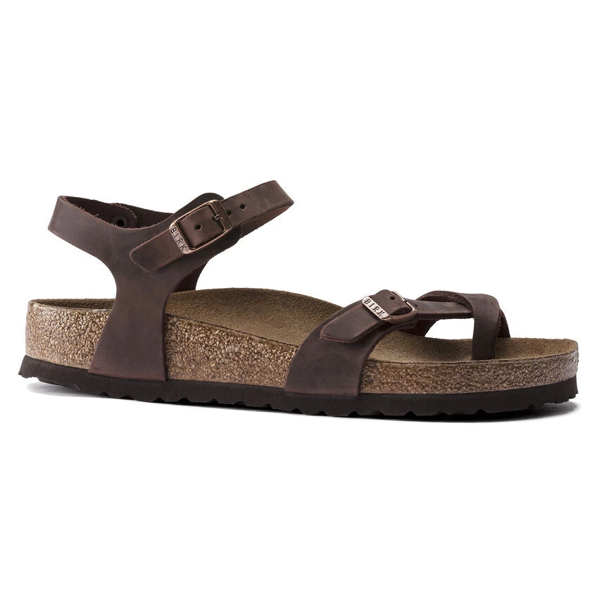 Birkenstock Women's Taormina Habana Oiled Leather- Regular/Wide 5 Birkenstock Women's Taormina Habana Oiled Leather- Regular/Wide - Image 3
