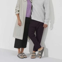 Birkenstock Arizona Shearling Sandals - Iron Natural- Medium/Narrow -Shoe Zone Shop 1021067 detail 7