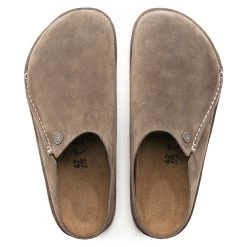 Birkenstock Women's Zermatt Suede Slipper - Gray Taupe - Medium/Narrow 14 Birkenstock Women's Zermatt Suede Slipper - Gray Taupe - Medium/Narrow -Shoe Zone Shop 1021318 top