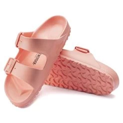Birkenstock Arizona EVA Sandal - Coral Peach- Medium/Narrow -Shoe Zone Shop 1022367 sole