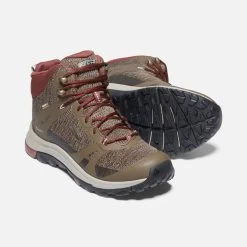 Keen Women's Terradora II Mid Waterproof Hiking Boot - Canteen/Andorra - Regular (B) -Shoe Zone Shop 1023497 PPS PDP