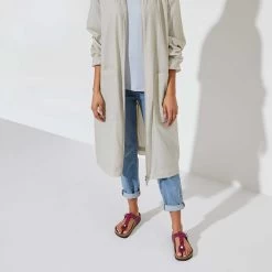 Birkenstock Women's Gizeh Braid Sandal- Festival Fuchsia- Regular/Wide -Shoe Zone Shop 1023991 f look f