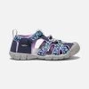 Keen Big Kids' Seacamp II CNX Sandal - Black Iris/African Violet -Shoe Zone Shop 1025149 P PDP