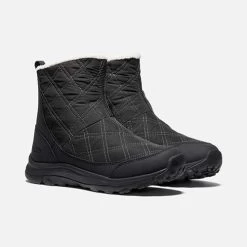 Keen Women's Terradora II Wintry Pull On WP Boot - Black/Black - Regular (B) 10 Keen Women's Terradora II Wintry Pull On WP Boot - Black/Black - Regular (B) -Shoe Zone Shop 1025531 PLA PDP 1