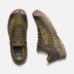 Keen Men's NXIS Evo WP Hiking Shoe - Dark Olive/Black Olive - Regular (D) 10 Keen Men's NXIS Evo WP Hiking Shoe - Dark Olive/Black Olive - Regular (D) -Shoe Zone Shop 1025909 PLD PDP 1