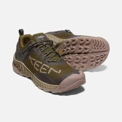 Keen Men's NXIS Evo WP Hiking Shoe - Dark Olive/Black Olive - Regular (D) 11 Keen Men's NXIS Evo WP Hiking Shoe - Dark Olive/Black Olive - Regular (D) -Shoe Zone Shop 1025909 PPS PDP 1