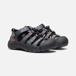 Keen Little Kids' Newport H2 Sandal - Steel Grey/Black -Shoe Zone Shop 1026268 PLA PDP 1