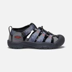 Keen Big Kids' Newport H2 - Steel Grey/Black