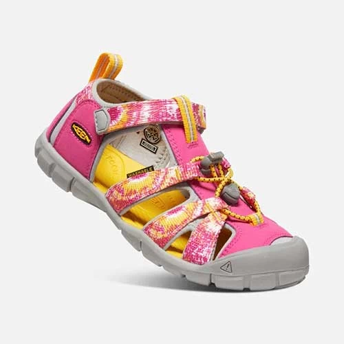 Big Kids' Seacamp II CNX Sandal - Multi/Keen Yellow 4 Big Kids' Seacamp II CNX Sandal - Multi/Keen Yellow - Image 2