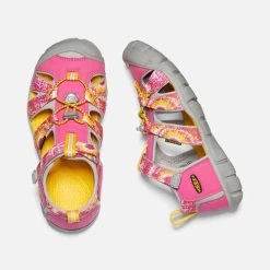 Little Kids' Seacamp II CNX Sandal - Multi/Keen Yellow -Shoe Zone Shop 1026320 PLD PDP