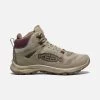 Keen Women's Terradora Flex Mid WP Hiking Boot - Plaza Taupe/Windsor Wine - Regular (B) -Shoe Zone Shop 1026878 P PDP