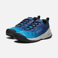 Keen Women's NXIS Speed Hiking Shoe- Fjord Blue/Ombre- Regular (B) -Shoe Zone Shop 1027201 PLA PDP