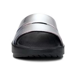 OOfos Women's OOahh Luxe Slide- Calypso -Shoe Zone Shop 1101CALYPSO shot3 1 932x680 ce16440b 5d1d 4a1c 9d15 309069d1330d