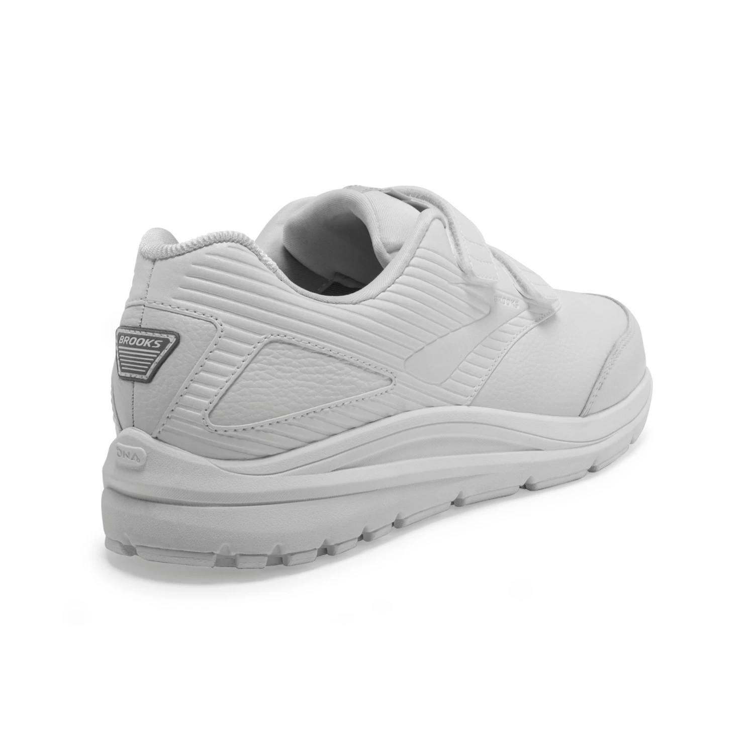 BROOKS Men's Addiction Walker V-Strap 2 Walking Shoes- White/White- Wide (2E) 6 BROOKS Men's Addiction Walker V-Strap 2 Walking Shoes- White/White- Wide (2E) - Image 4