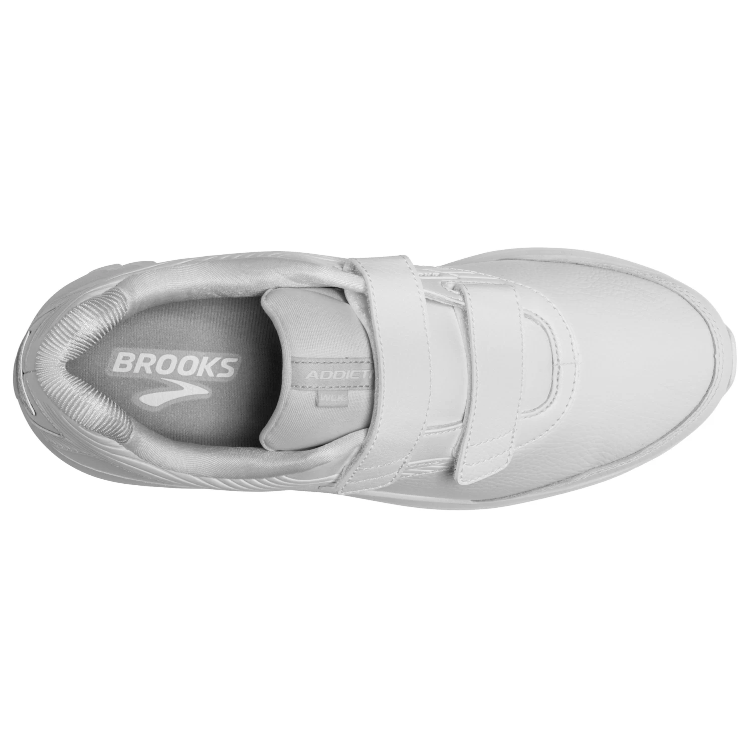 BROOKS Men's Addiction Walker V-Strap 2 Walking Shoes- White/White- Wide (2E) 7 BROOKS Men's Addiction Walker V-Strap 2 Walking Shoes- White/White- Wide (2E) - Image 5