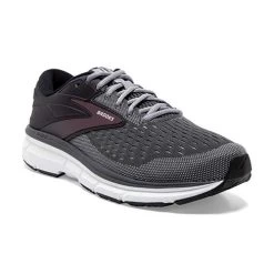 BROOKS Men's Dyad 11 Running Shoe - Blackened Pearl/Alloy/Red - Regular (D) -Shoe Zone Shop 110323 031 A Dyad 11 1