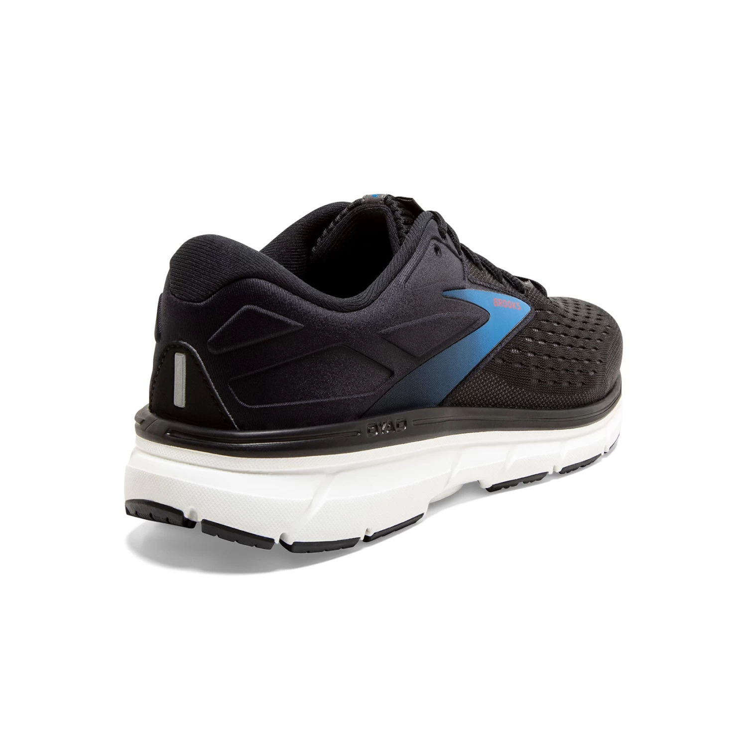 BROOKS Men's Dyad 11 Running Shoe - Black/Ebony/Blue- Extra Wide (4E) 5 BROOKS Men's Dyad 11 Running Shoe - Black/Ebony/Blue- Extra Wide (4E) - Image 3