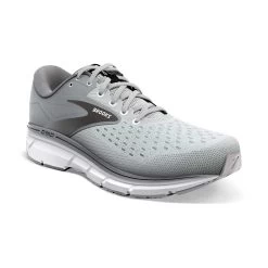 BROOKS Men's Dyad 11 Running Shoe - Grey/Black/White - Extra Wide (4E) -Shoe Zone Shop 110323 084 A Dyad 11 2 1