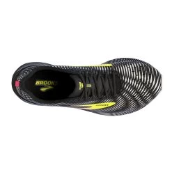 BROOKS Men's Hyperion Tempo Running Shoe - Black/Pink/Yellow - Regular (D) -Shoe Zone Shop 110339 074 O Hyperion Tempo 1
