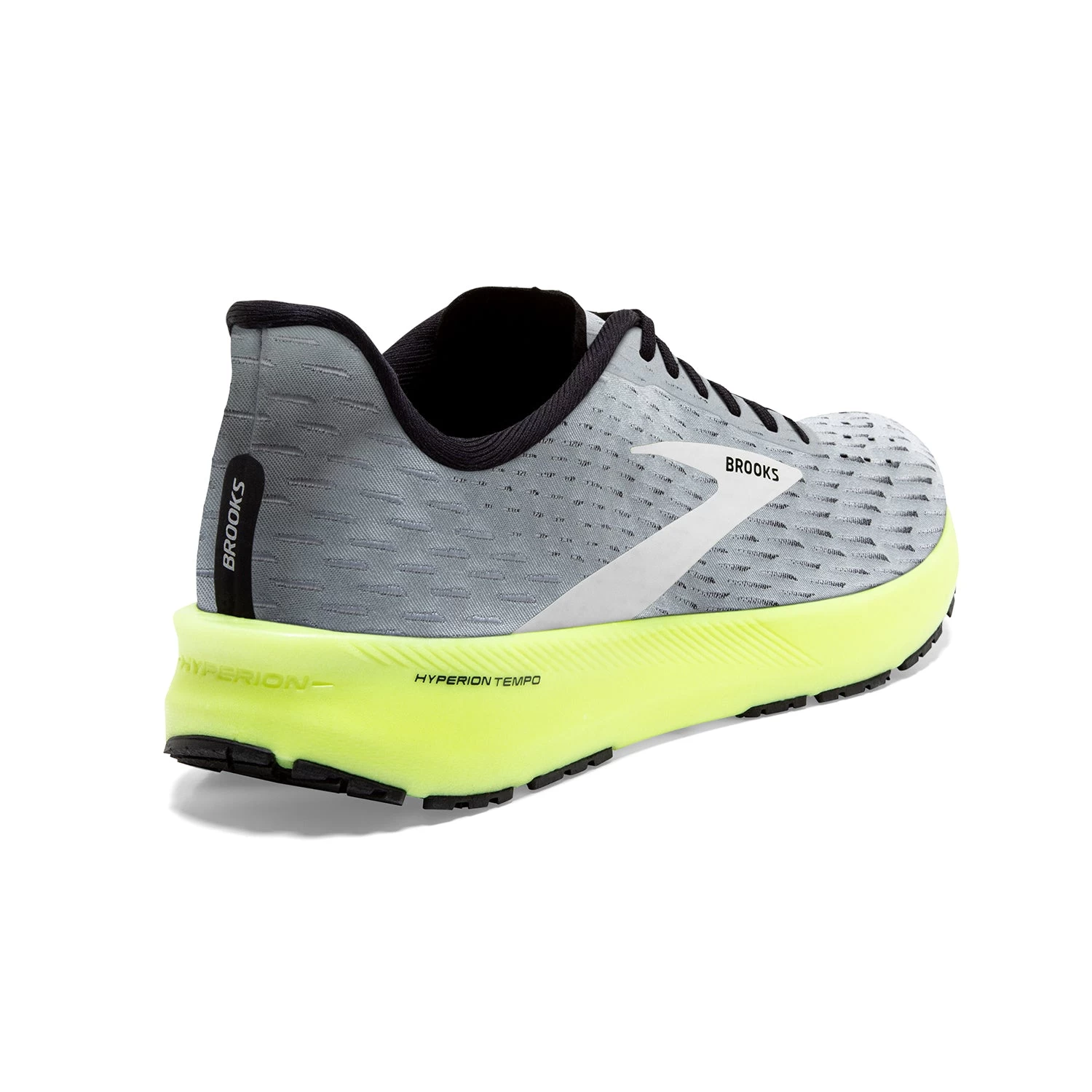 BROOKS Men's Hyperion Tempo Running Shoes - Grey/Black/Nightlife - Regular (D) 6 BROOKS Men's Hyperion Tempo Running Shoes - Grey/Black/Nightlife - Regular (D) - Image 4
