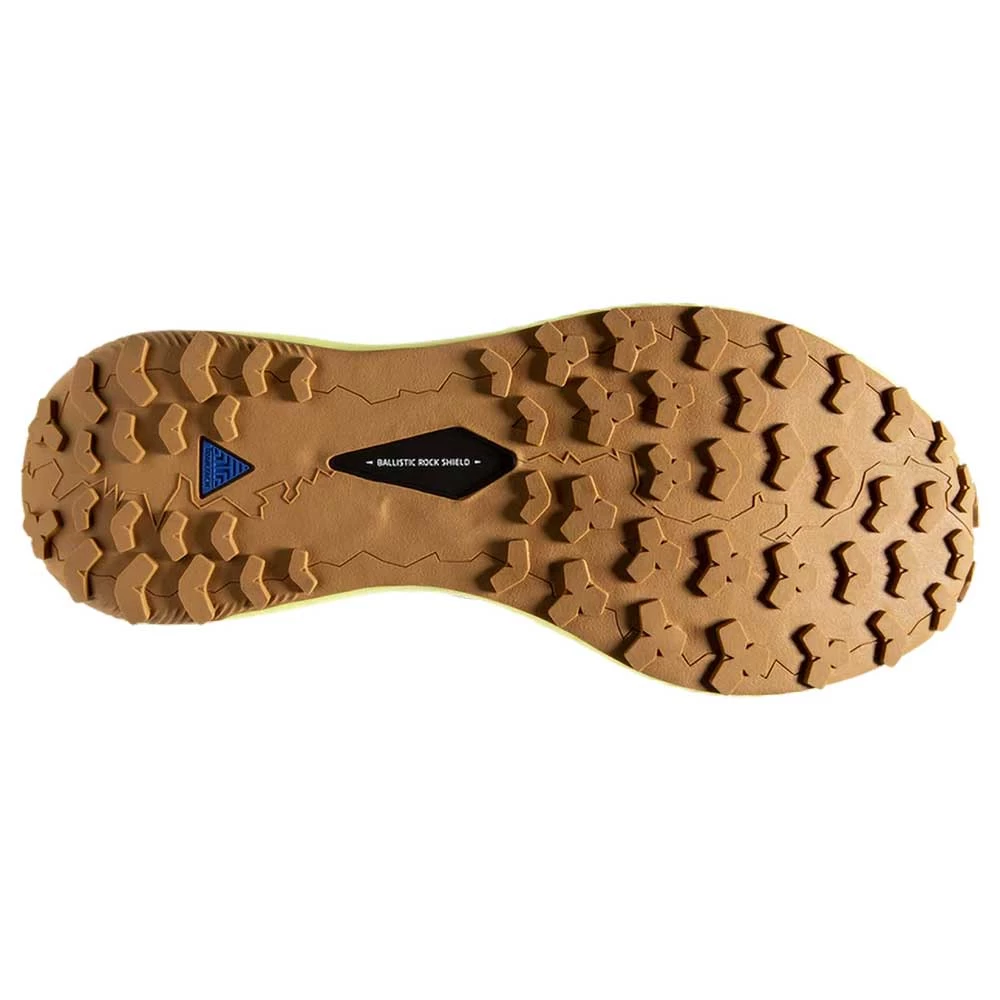 BROOKS Men's Catamount Trail Shoe- Black/Nightlife- Regular (D) 8 BROOKS Men's Catamount Trail Shoe- Black/Nightlife- Regular (D) - Image 6