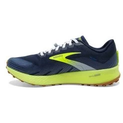 BROOKS Men's Catamount Trail Running Shoe - Titan/Peacoat/Nightlife - Regular (D) -Shoe Zone Shop 110352 411 M Catamount